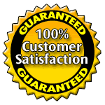 Yes! We Offer a 100% Customer Satisfaction Guarantee