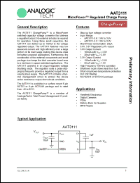 Click here to download AAT3111-3.3 Datasheet