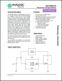 Click here to download AAT3562IGY-4.00-T1 Datasheet