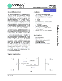 Click here to download AAT4280-2 Datasheet
