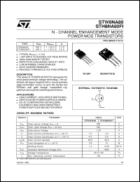 Click here to download STH8NA80 Datasheet