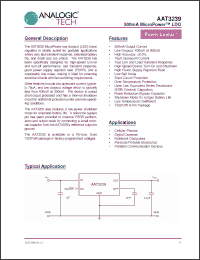 Click here to download AAT3239ITS-3.3-T1 Datasheet