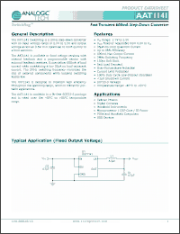 Click here to download AAT1141 Datasheet