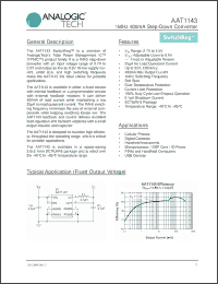 Click here to download AAT1143 Datasheet