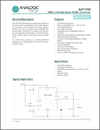 Click here to download AAT1155IKS-3.3-T1 Datasheet