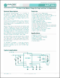 Click here to download AAT3663 Datasheet