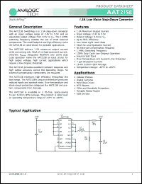 Click here to download AAT2158IVN-0.6-T1 Datasheet