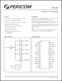 Click here to download PI6C184HE Datasheet