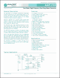 Click here to download AAT2789 Datasheet