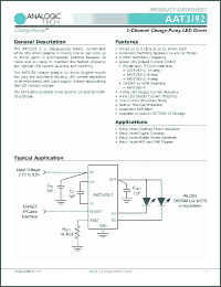 Click here to download AAT3192_08 Datasheet