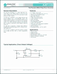 Click here to download AAT1140IGV-1.8-T1 Datasheet