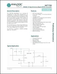 Click here to download AAT1152IKS-1.2-T1 Datasheet