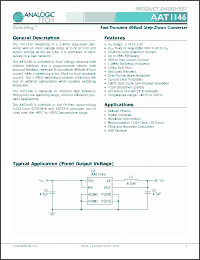 Click here to download AAT1146IGV-0.6-T1 Datasheet