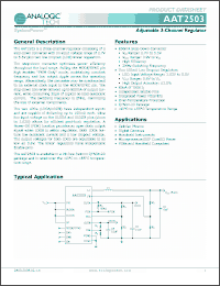 Click here to download AAT2503_08 Datasheet