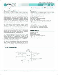 Click here to download AAT1276 Datasheet