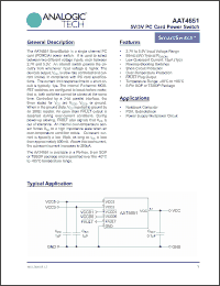 Click here to download AAT4651IAS-T1 Datasheet