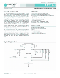 Click here to download AAT3340ITP-1-T1 Datasheet