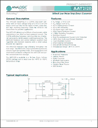 Click here to download AAT2120_08 Datasheet