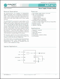 Click here to download AAT4674ITP-T1 Datasheet