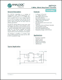 Click here to download AAT1121 Datasheet