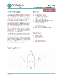 Click here to download AAT3119 Datasheet