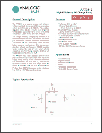 Click here to download AAT3119IJS-5.0-T1 Datasheet