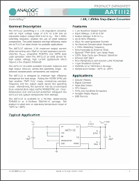 Click here to download AAT1112_0711 Datasheet