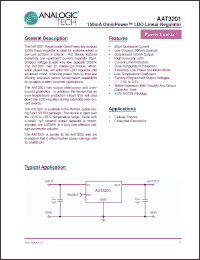 Click here to download AAT3201IGV-2.5-T1 Datasheet