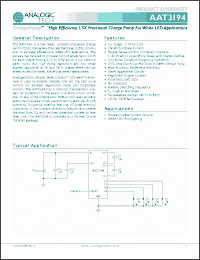 Click here to download AAT3194_08 Datasheet