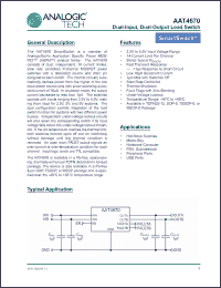 Click here to download AAT4670_06 Datasheet