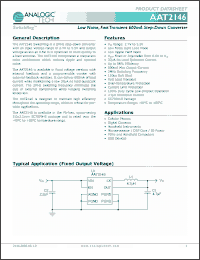 Click here to download AAT2146_08 Datasheet