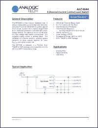 Click here to download AAT4644 Datasheet