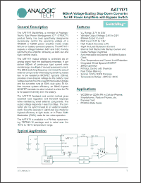 Click here to download AAT1171 Datasheet