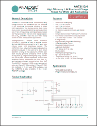 Click here to download AAT3113ITP-20-T1 Datasheet