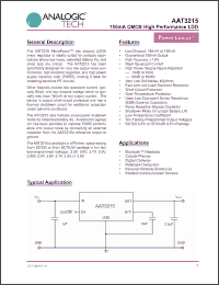 Click here to download AAT3215 Datasheet