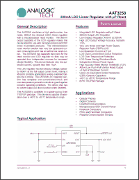 Click here to download AAT3258 Datasheet