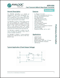 Click here to download APS1056IGV-0.6-T1 Datasheet