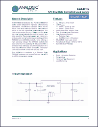 Click here to download AAT4285IJS-3-T1 Datasheet