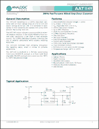 Click here to download AAT1149 Datasheet