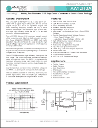 Click here to download AAT2603INJ-2-T1 Datasheet