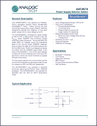 Click here to download AAT4674 Datasheet