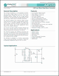 Click here to download AAT2153IVN-0.6-T1 Datasheet