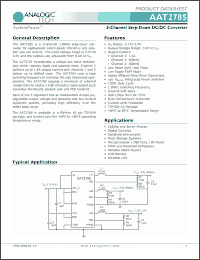 Click here to download AAT2785 Datasheet