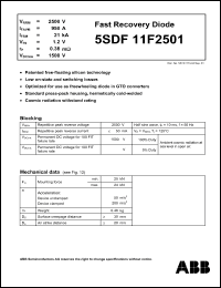 Click here to download 5SDF11F2501 Datasheet