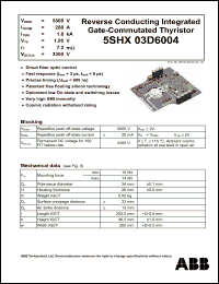 Click here to download 5SHX03D6004 Datasheet