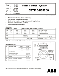Click here to download 5STP34Q4600 Datasheet