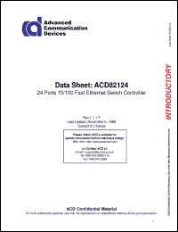Click here to download ACD82124 Datasheet