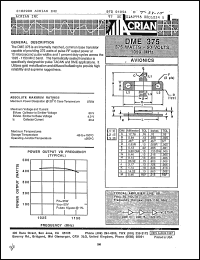 Click here to download DME375 Datasheet