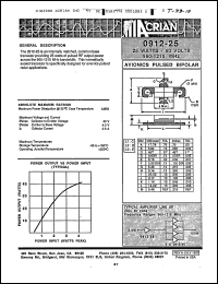 Click here to download 0912-25-2 Datasheet