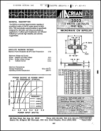 Click here to download 3003-2 Datasheet